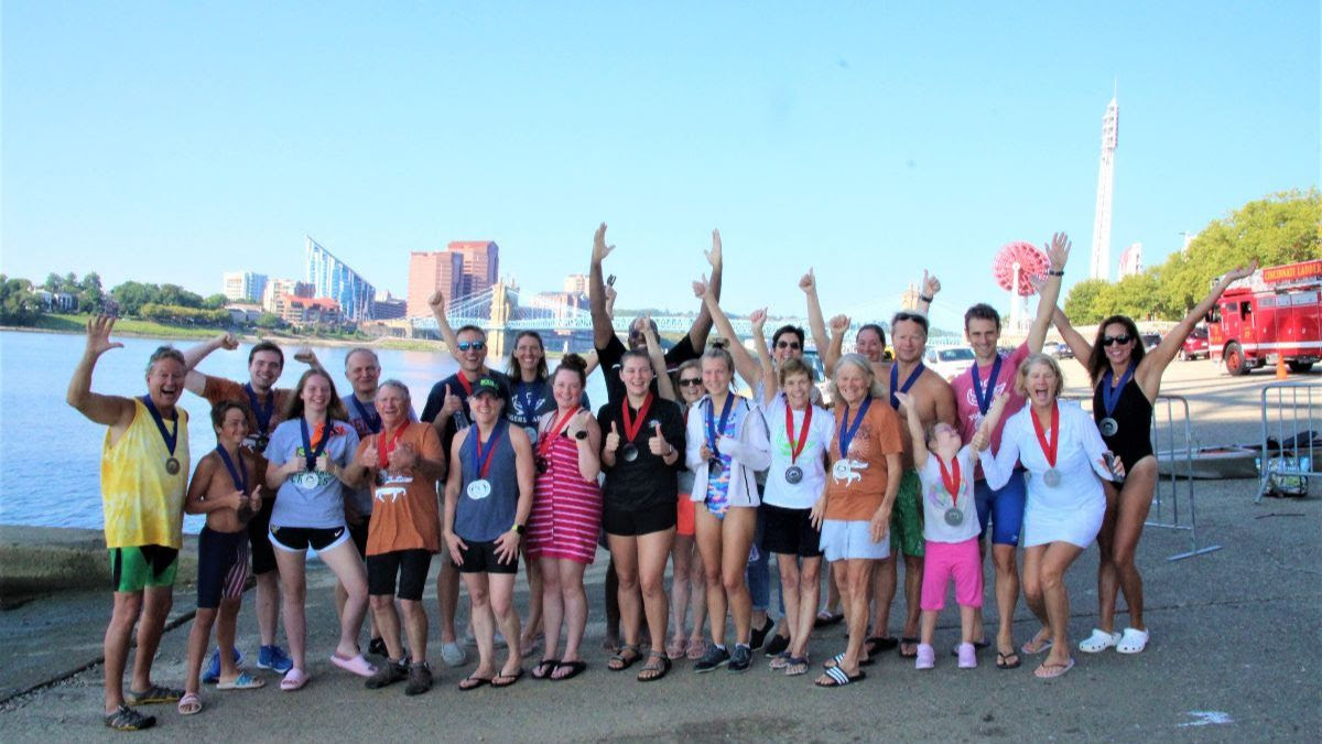 Picture of all second and first place finishers