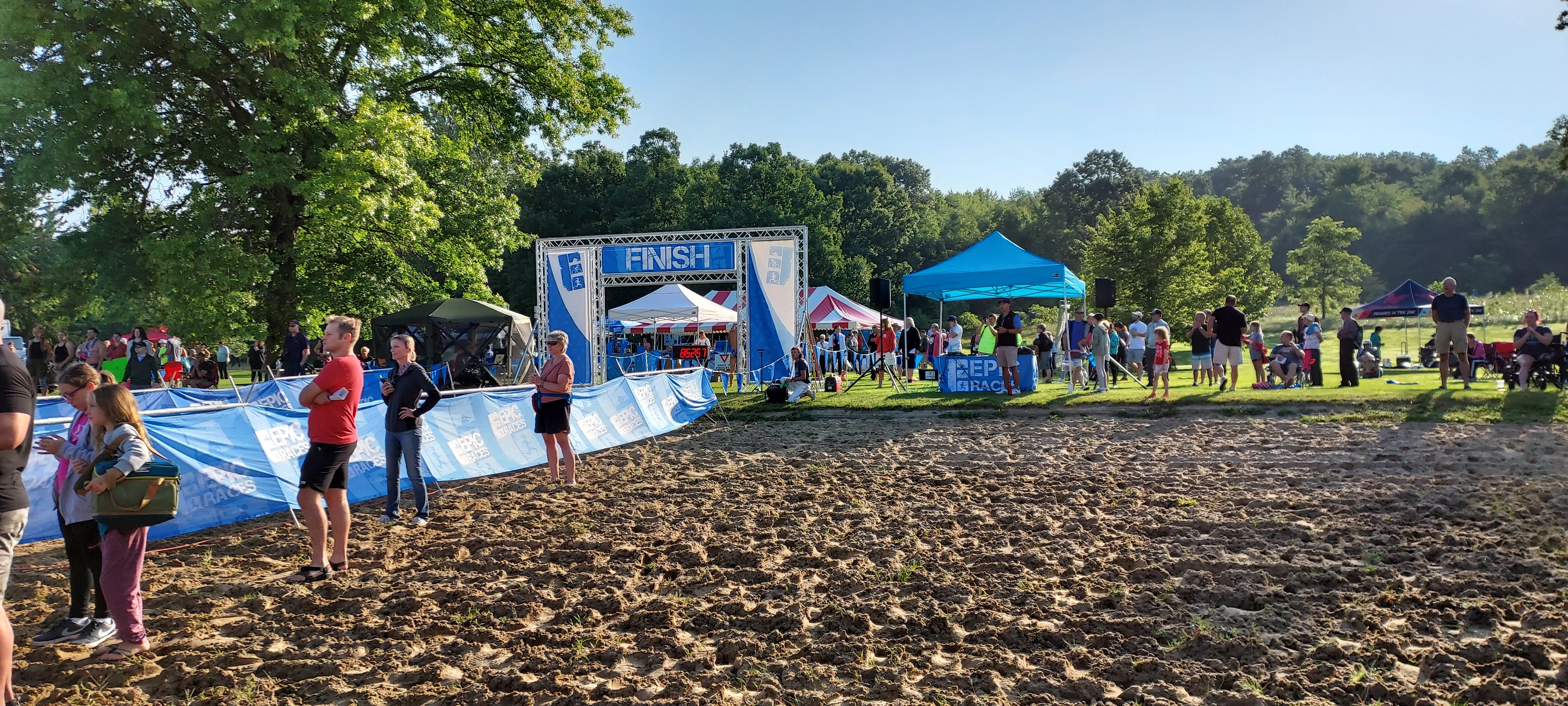Lake Willoughby north beach in the evening